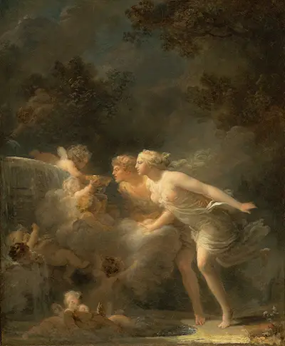 The Fountain of Love Jean-Honore Fragonard